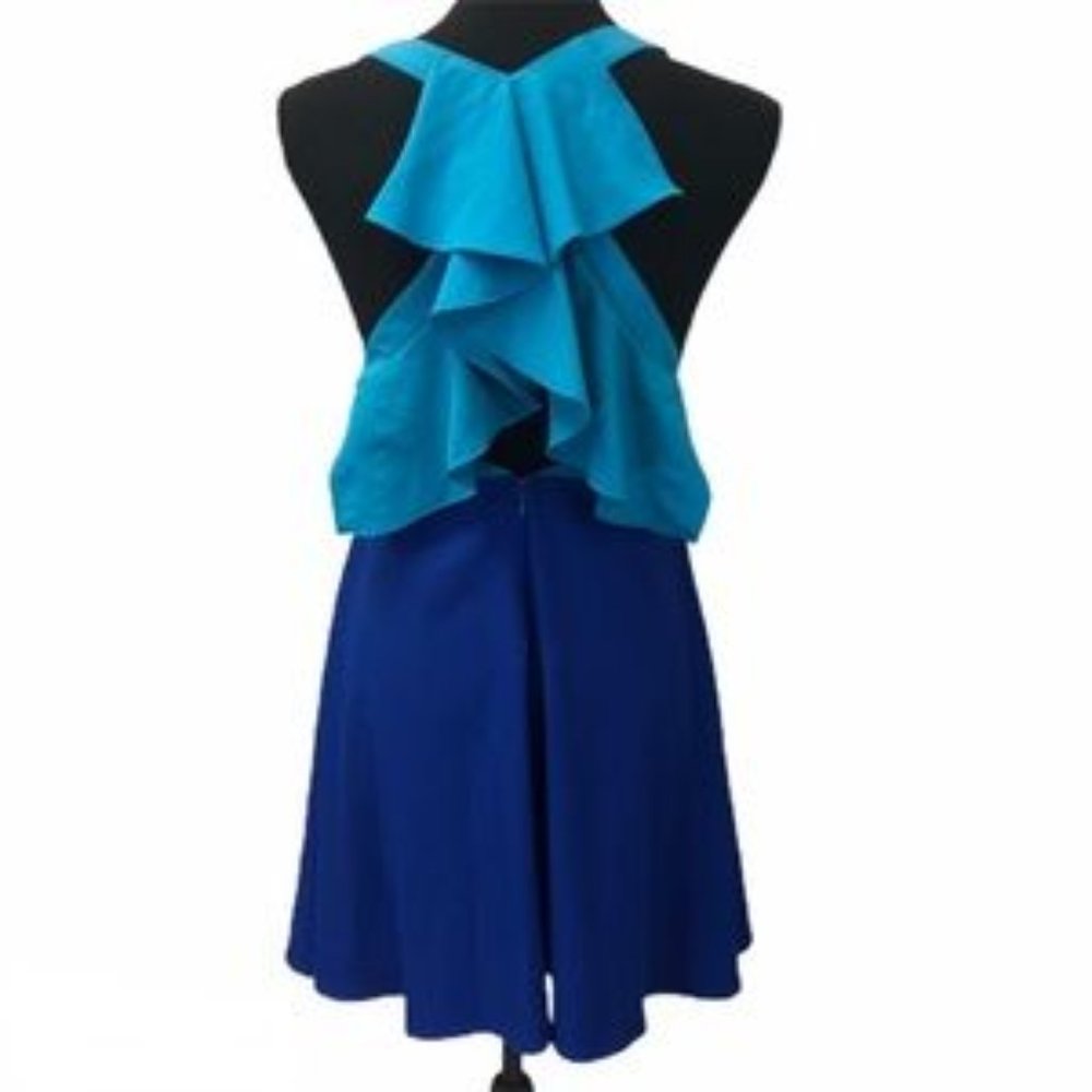 eunishop two tone blue dress - Picture 2 of 2